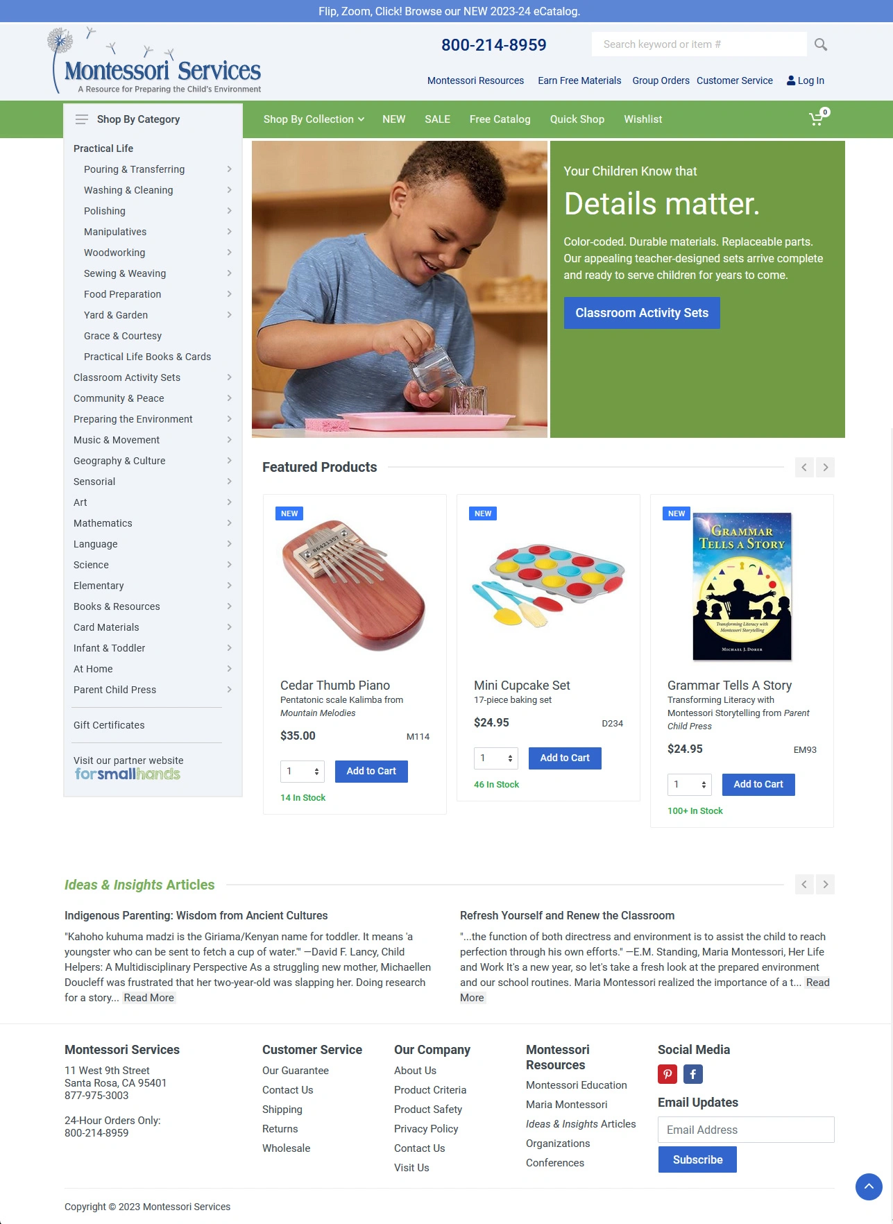 Montessori Services Sample